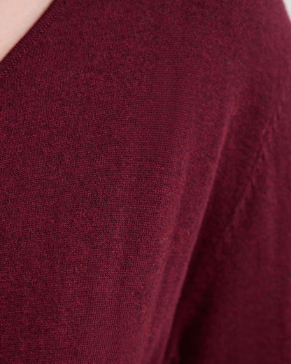 Daria Wrap Front Knitted Top
