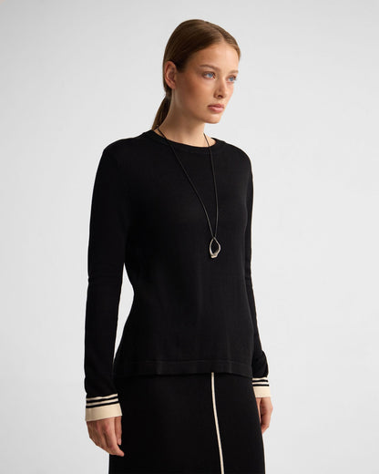 Lettie Stripe Knitted Top