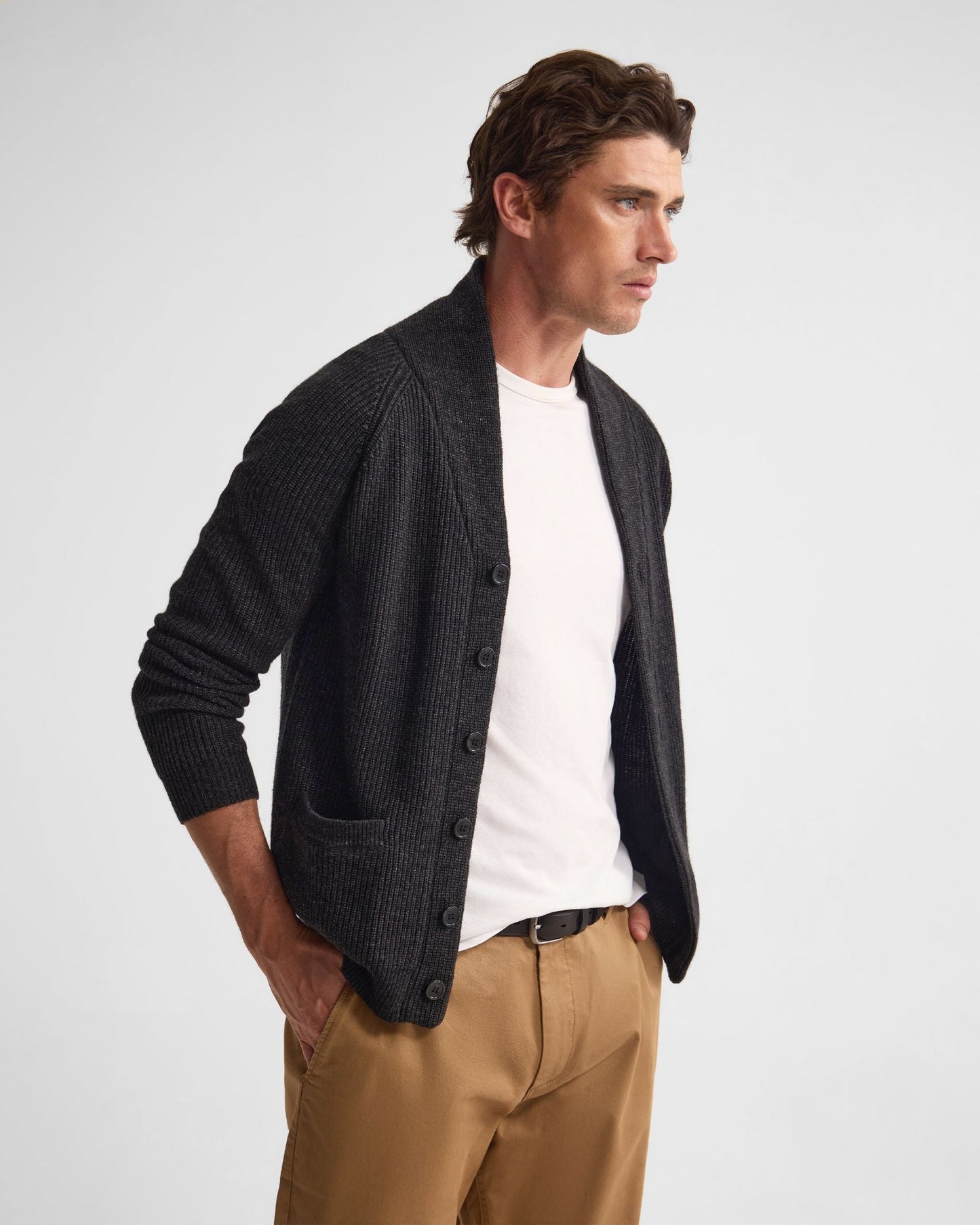 Caleb Wool Cardigan