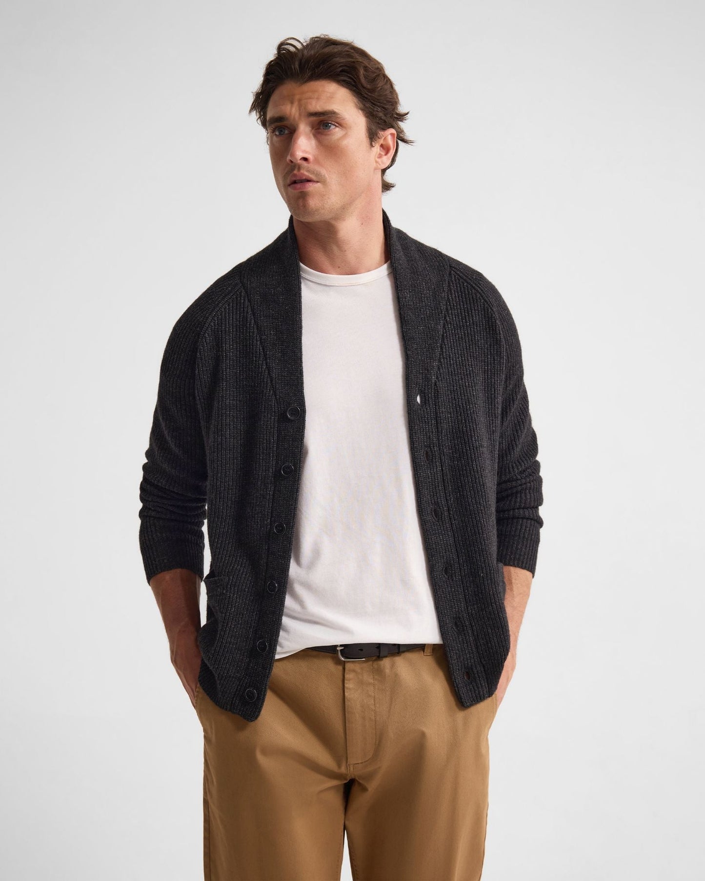 Caleb Wool Cardigan