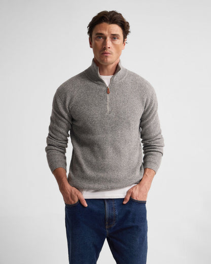 Ryan Zip Neck Knit