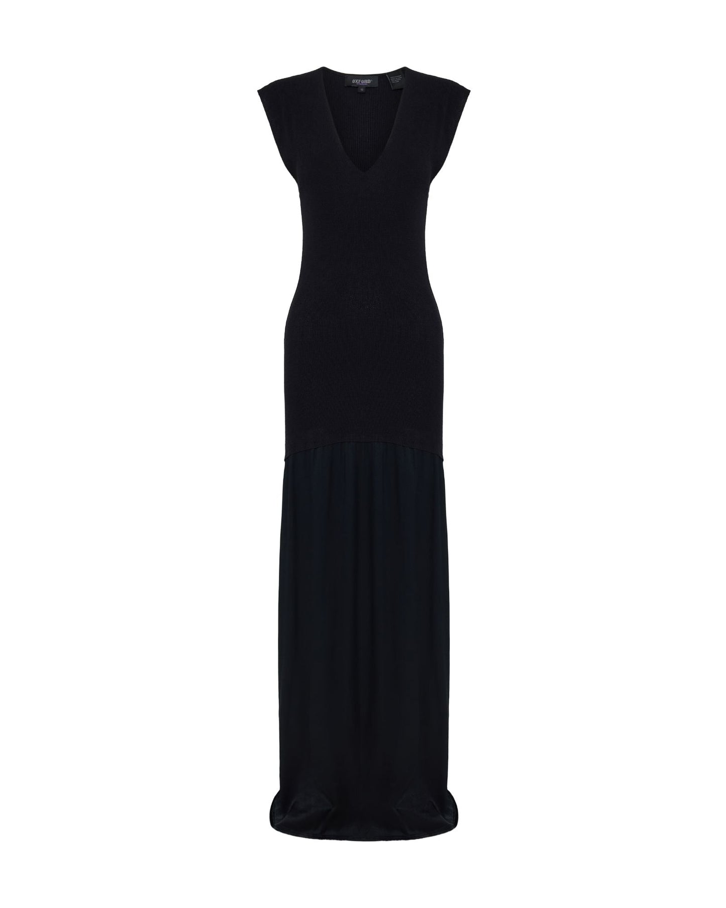 Sydney Knit Dress With Woven Skirt