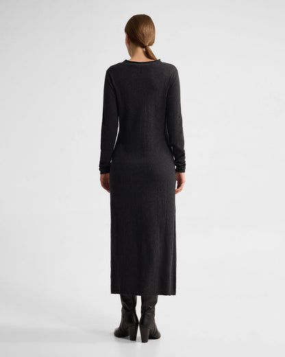 Adelaide Knitted Dress With Brooch