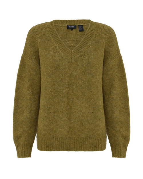 Bridgette Alpaca Blend V-Neck