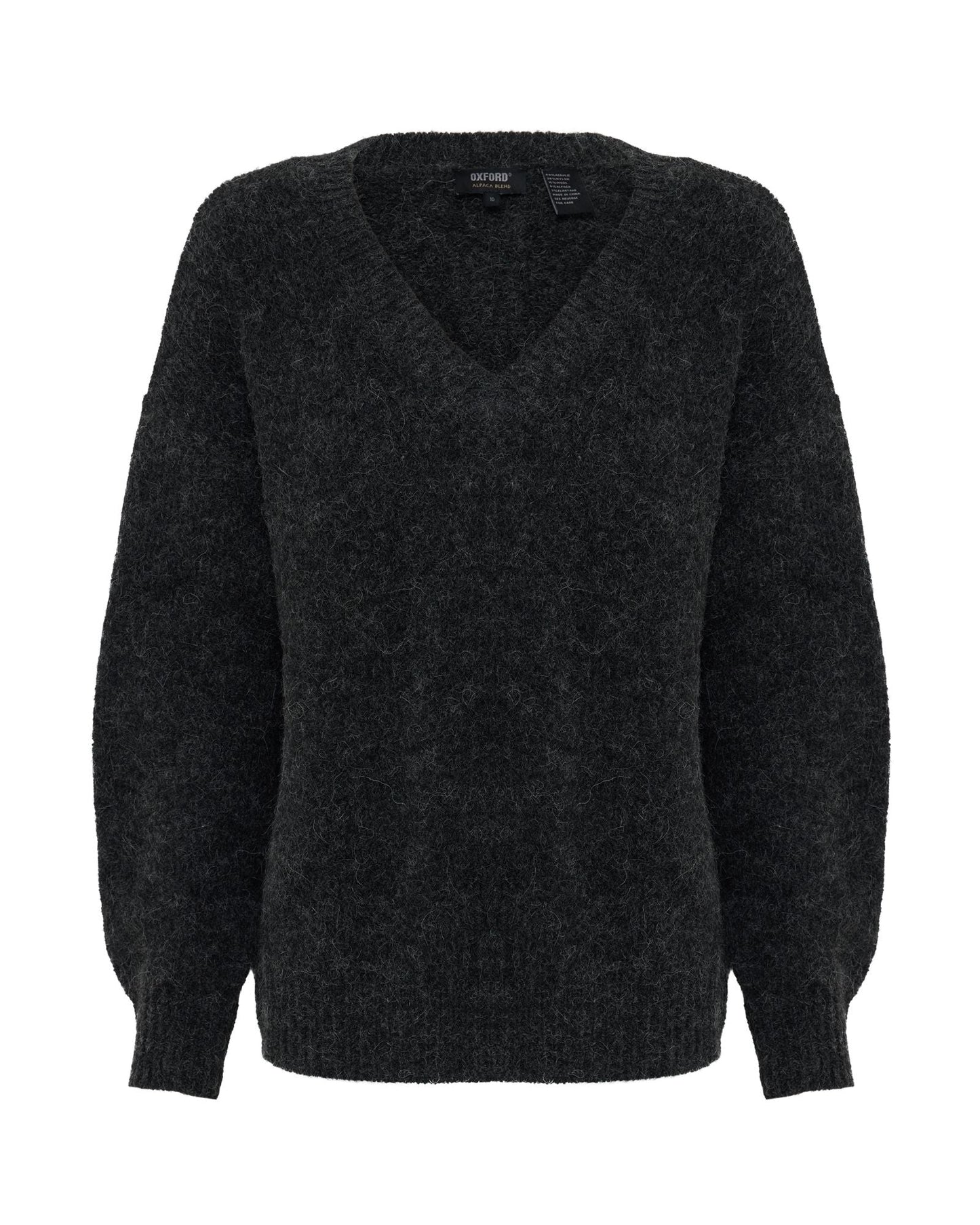 Bridgette Alpaca Blend V-Neck
