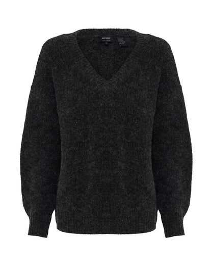 Bridgette Alpaca Blend V-Neck