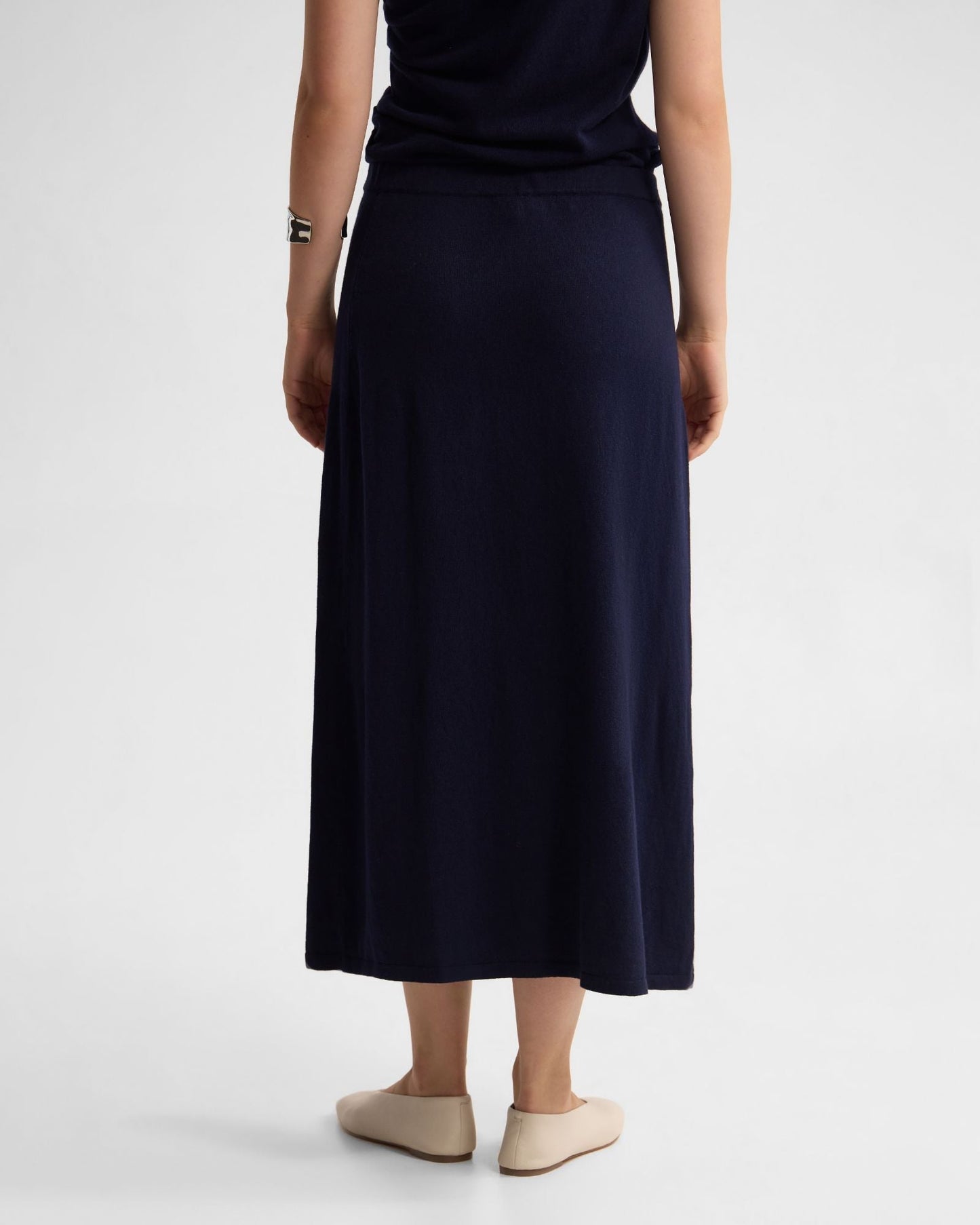 Leonie Cashmere Blend Knitted Skirt
