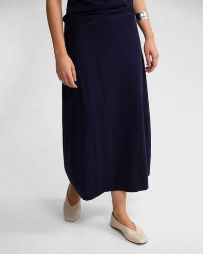Leonie Cashmere Blend Knitted Skirt