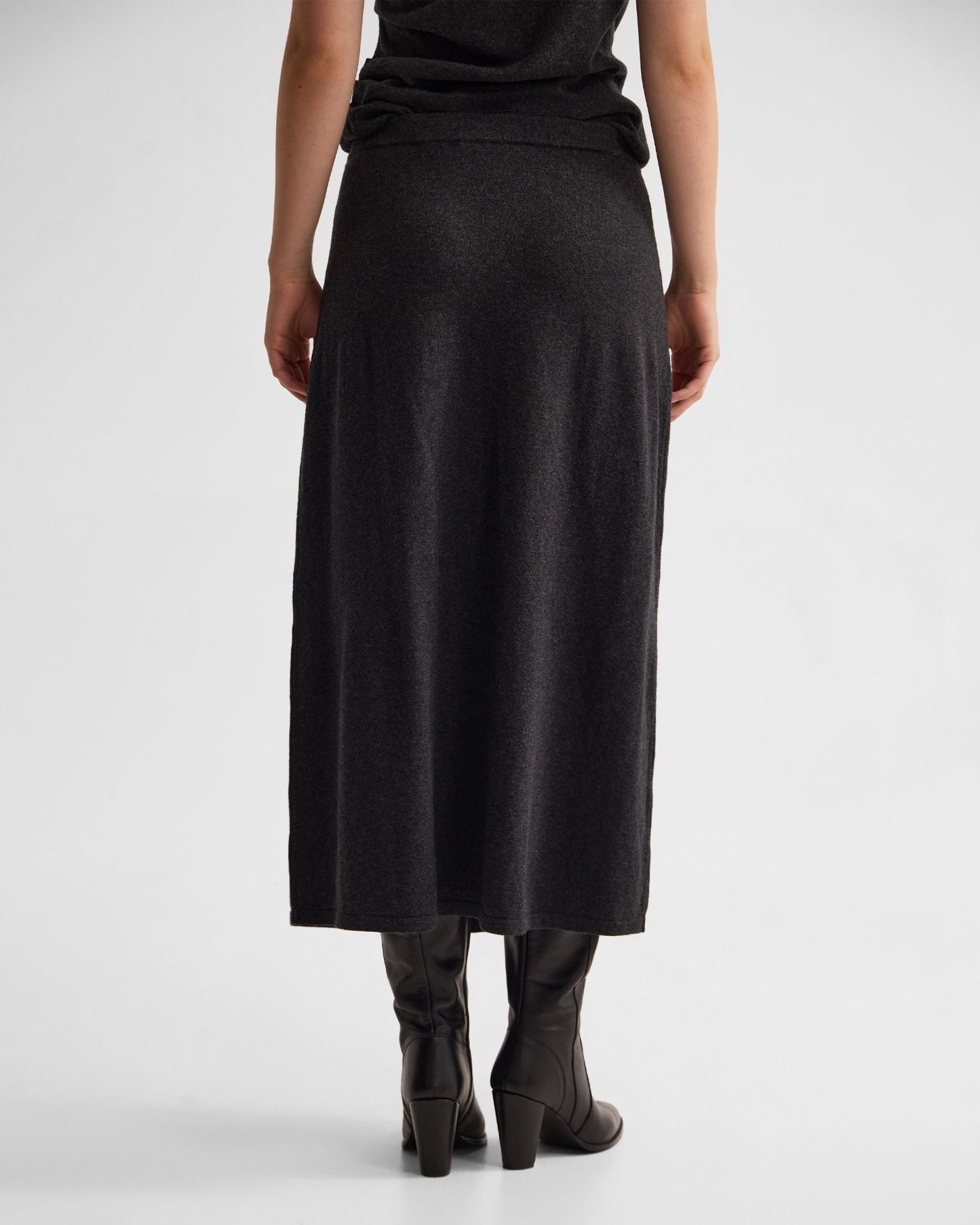 Leonie Cashmere Blend Knitted Skirt