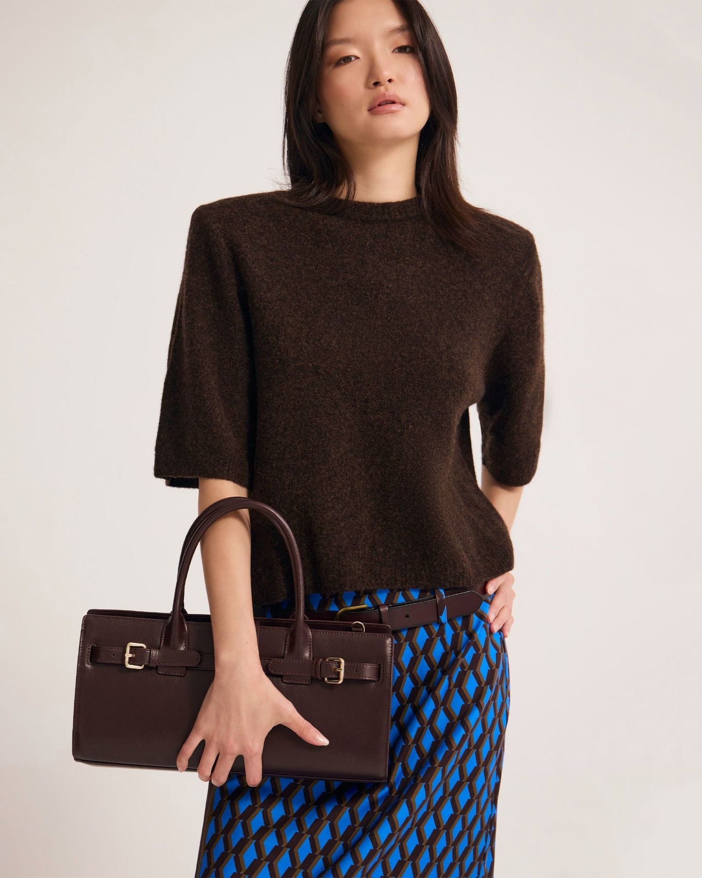 Leeta Wool Knitted T Shirt