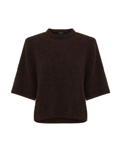 Leeta Wool Knitted T Shirt