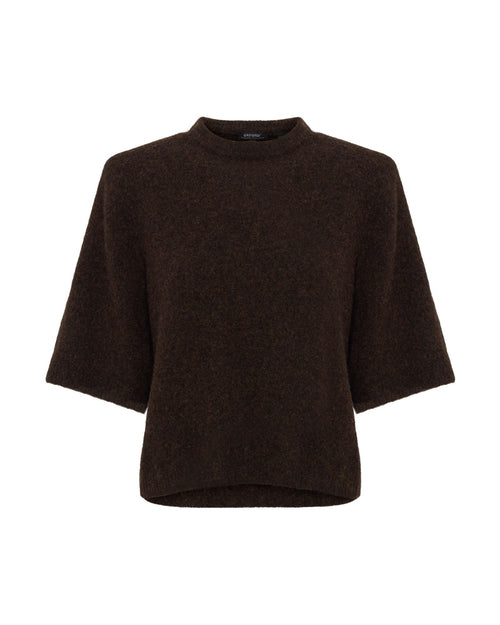 Leeta Wool Knitted T Shirt