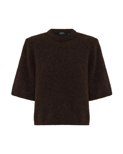Leeta Wool Knitted T Shirt