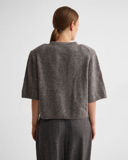 Leeta Wool Knitted T Shirt