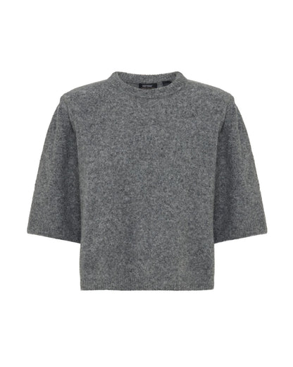 Leeta Wool Knitted T Shirt