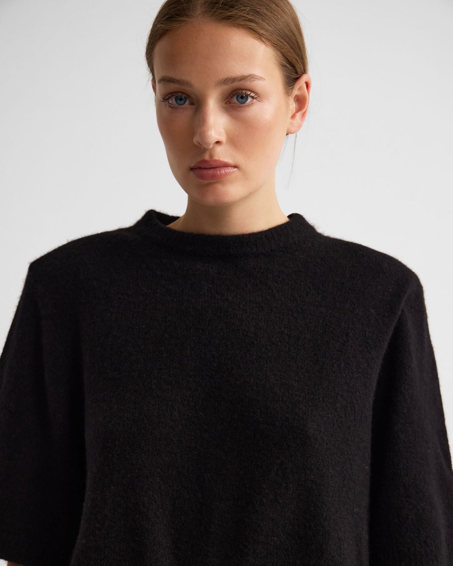 Leeta Wool Knitted T Shirt
