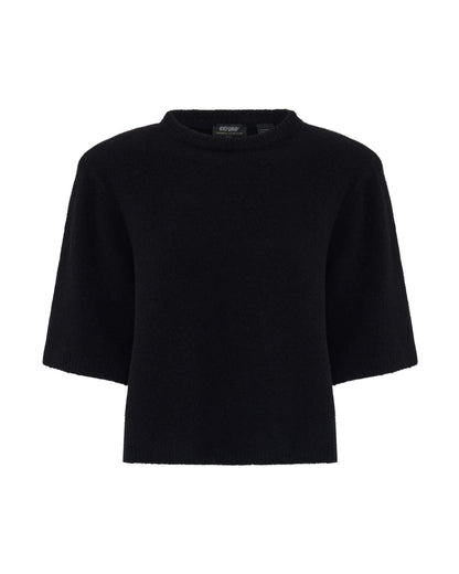 Leeta Wool Knitted T Shirt