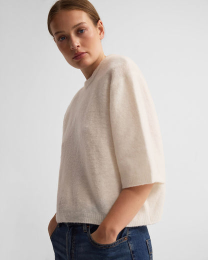 Leeta Wool Knitted T Shirt