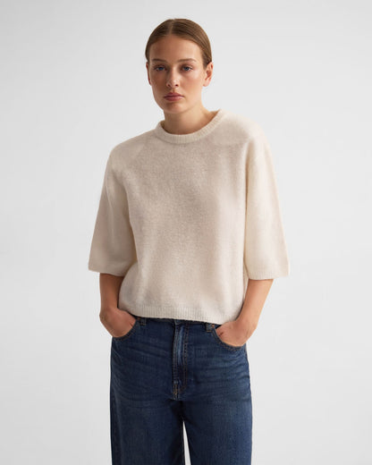 Leeta Wool Knitted T Shirt