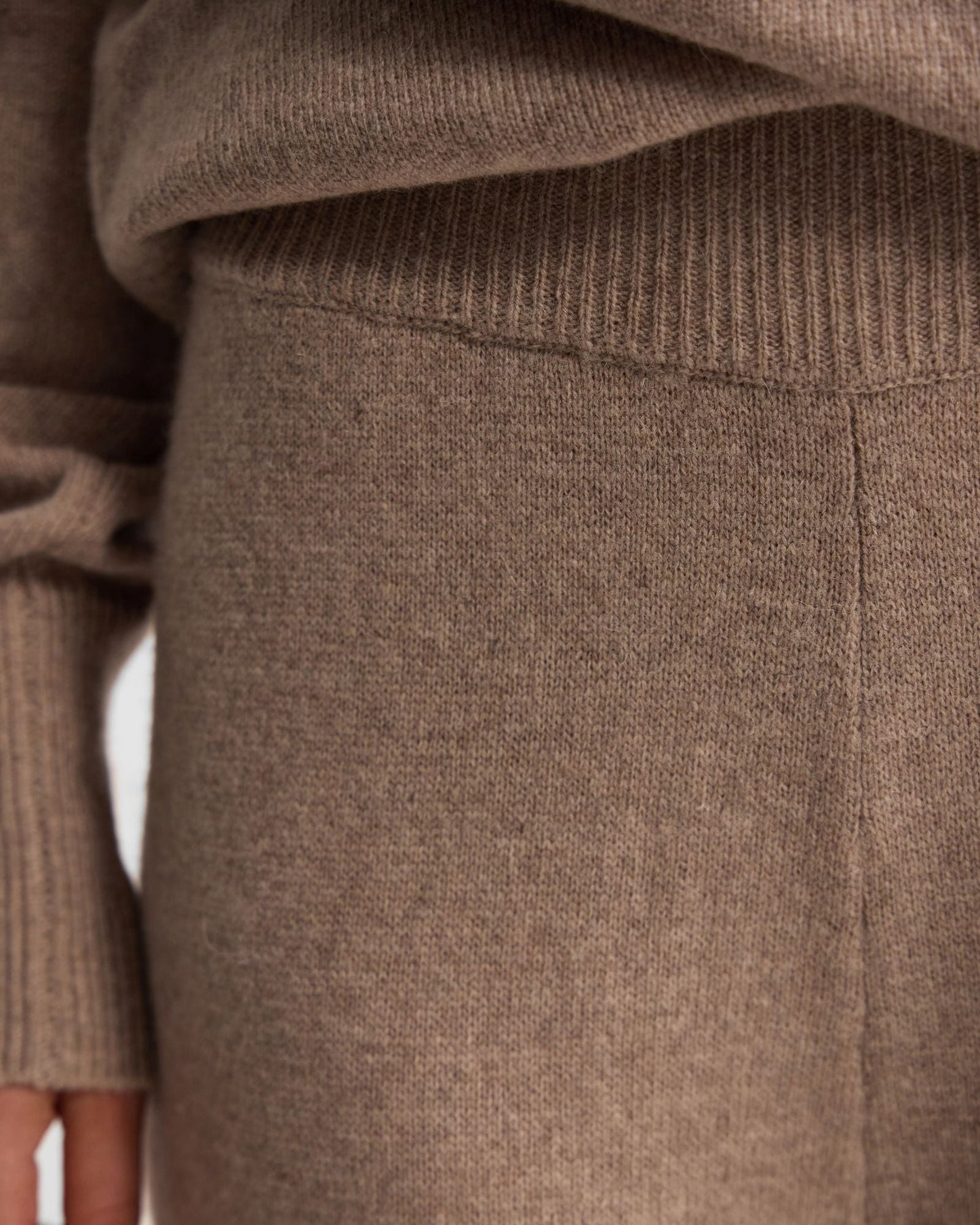 Carla Wool Blend Knitted Pant