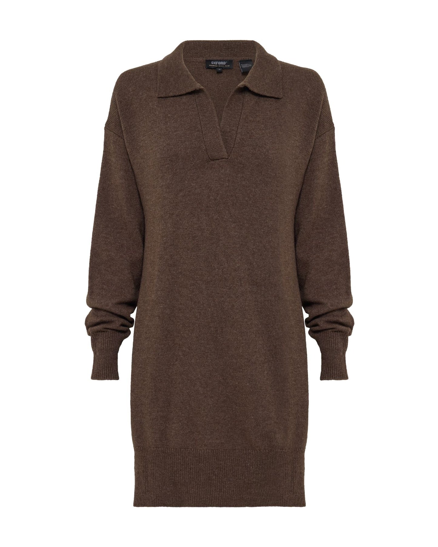 Kennedy Wool Blend Polo Dress