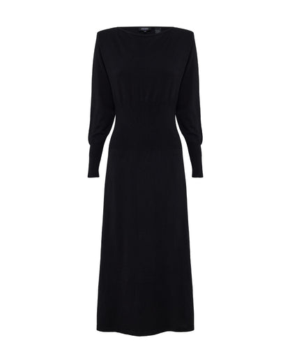 Greta Knitted Balloon Sleeve Dress