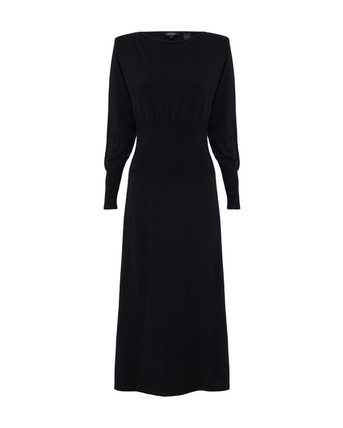 Greta Knitted Balloon Sleeve Dress