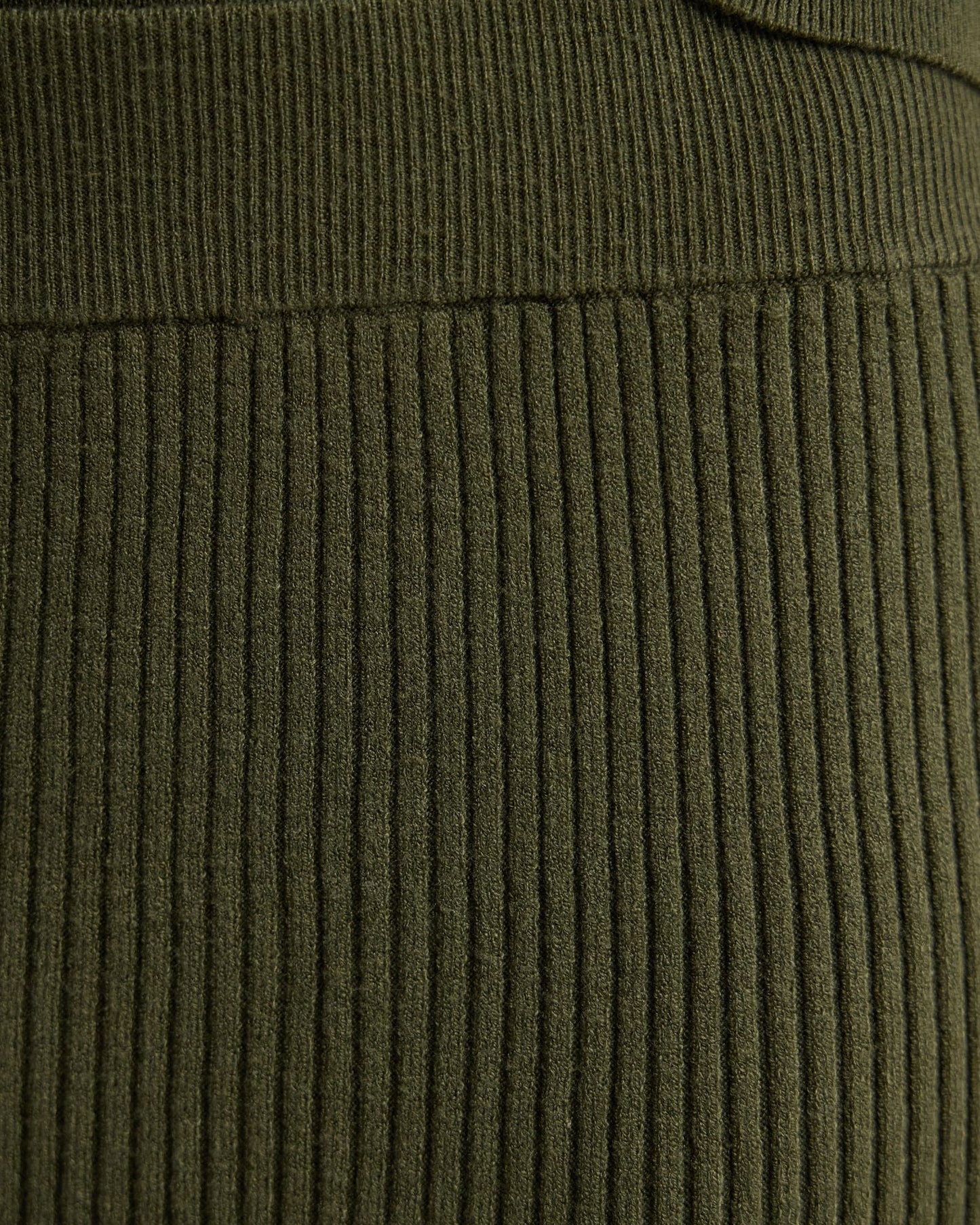 Belle Rib Knitted Skirt