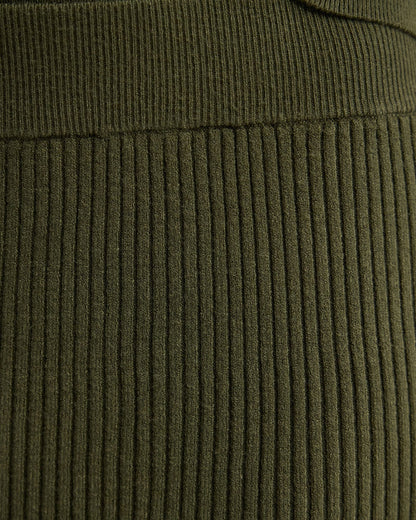 Belle Rib Knitted Skirt
