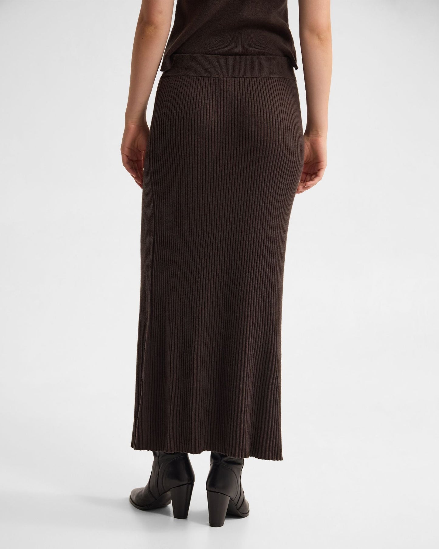 Belle Rib Knitted Skirt