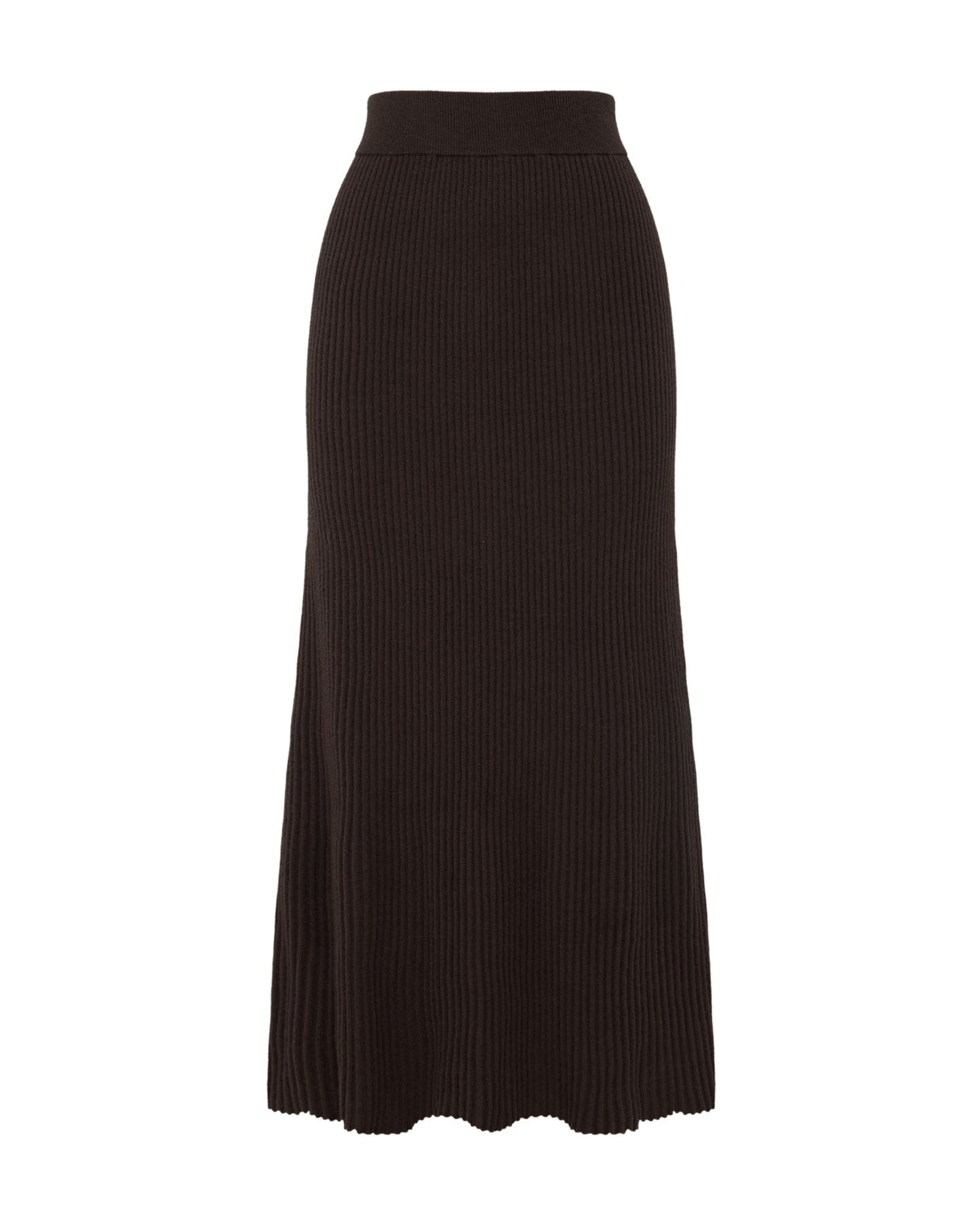 Belle Rib Knitted Skirt