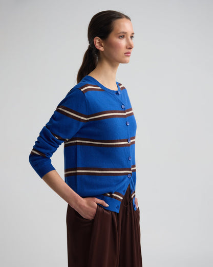 Margurite Striped Cardigan