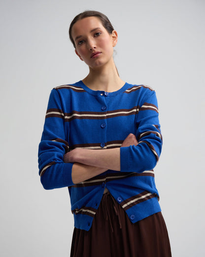 Margurite Striped Cardigan