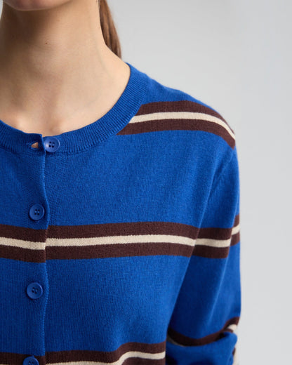 Margurite Striped Cardigan