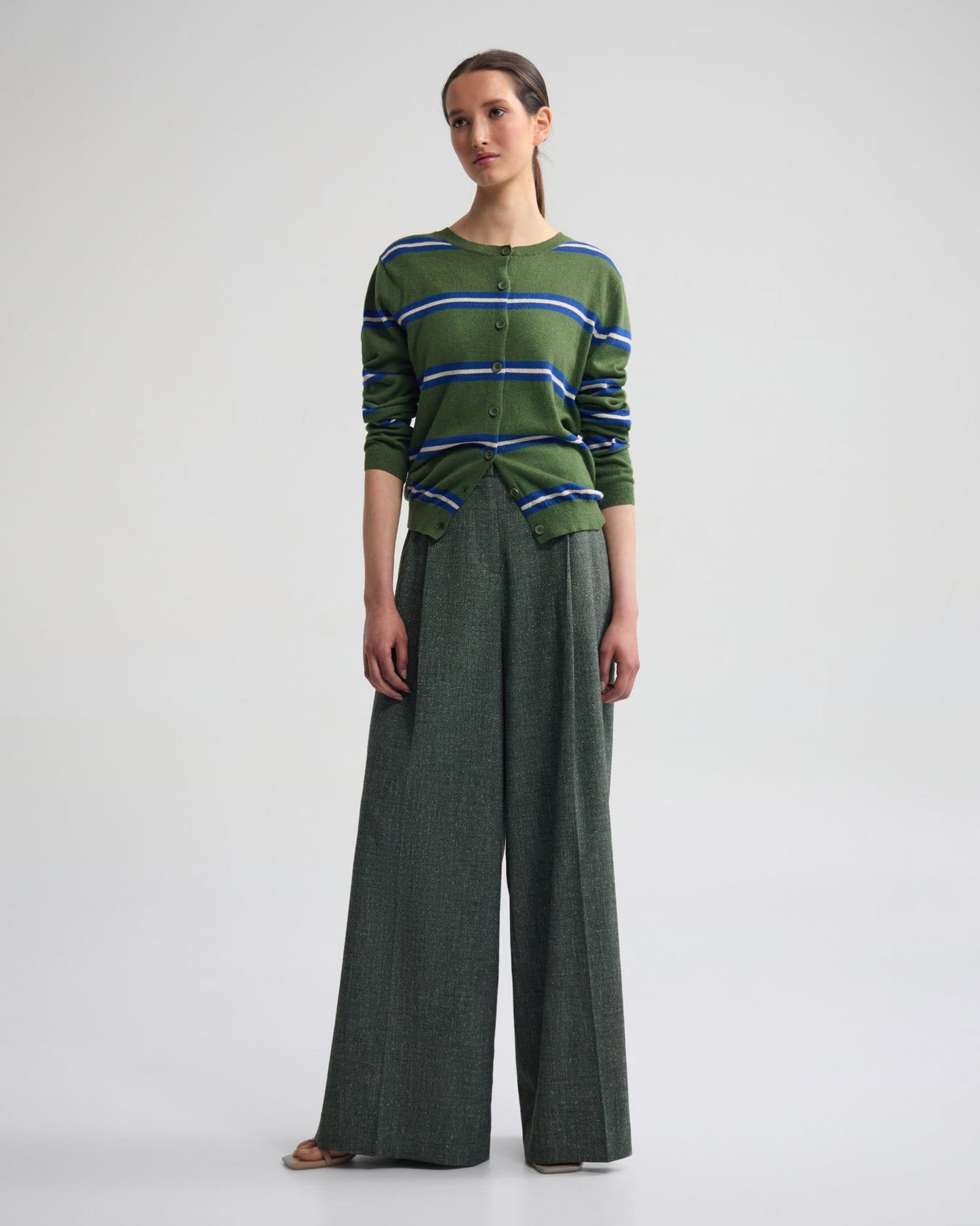 Margurite Striped Cardigan