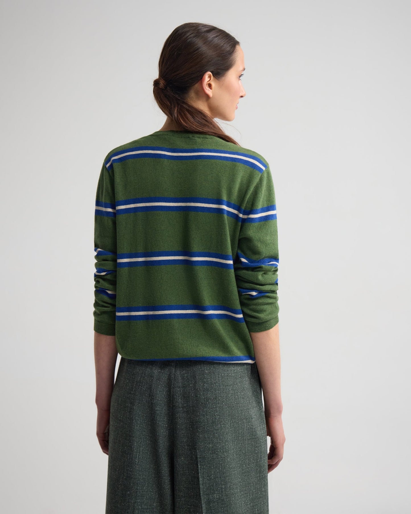 Margurite Striped Cardigan