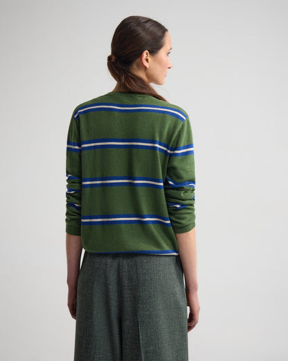 Margurite Striped Cardigan