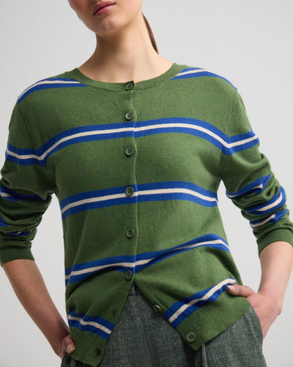 Margurite Striped Cardigan