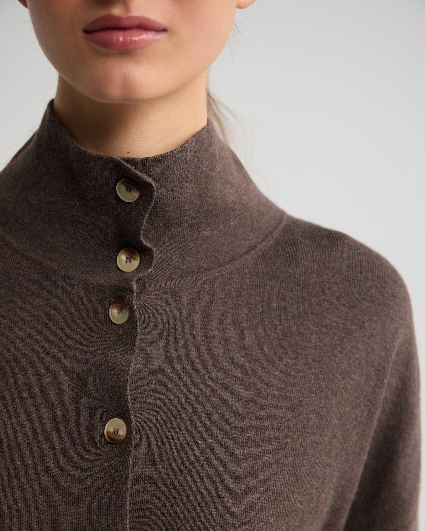 Maddison Funnel Collar Cardigan