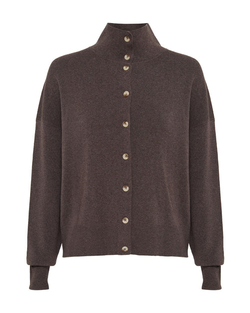 Maddison Funnel Collar Cardigan