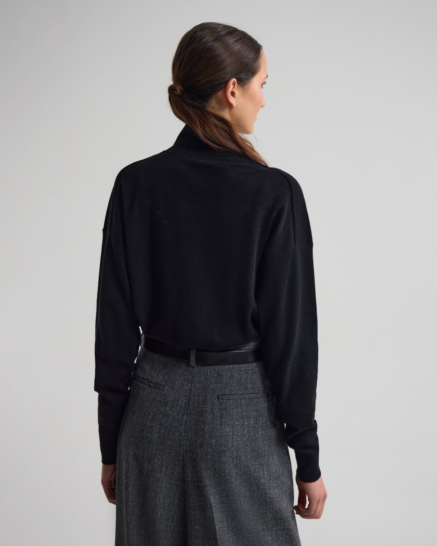 Maddison Funnel Collar Cardigan