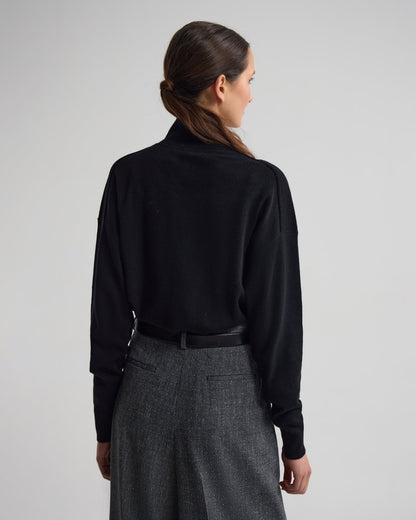 Maddison Funnel Collar Cardigan