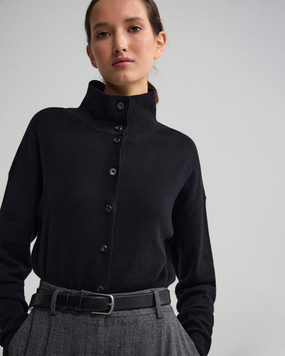 Maddison Funnel Collar Cardigan