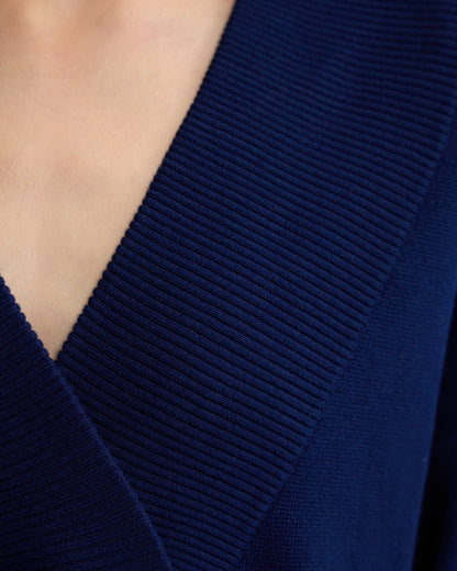 Pia Cotton V-Neck Knit
