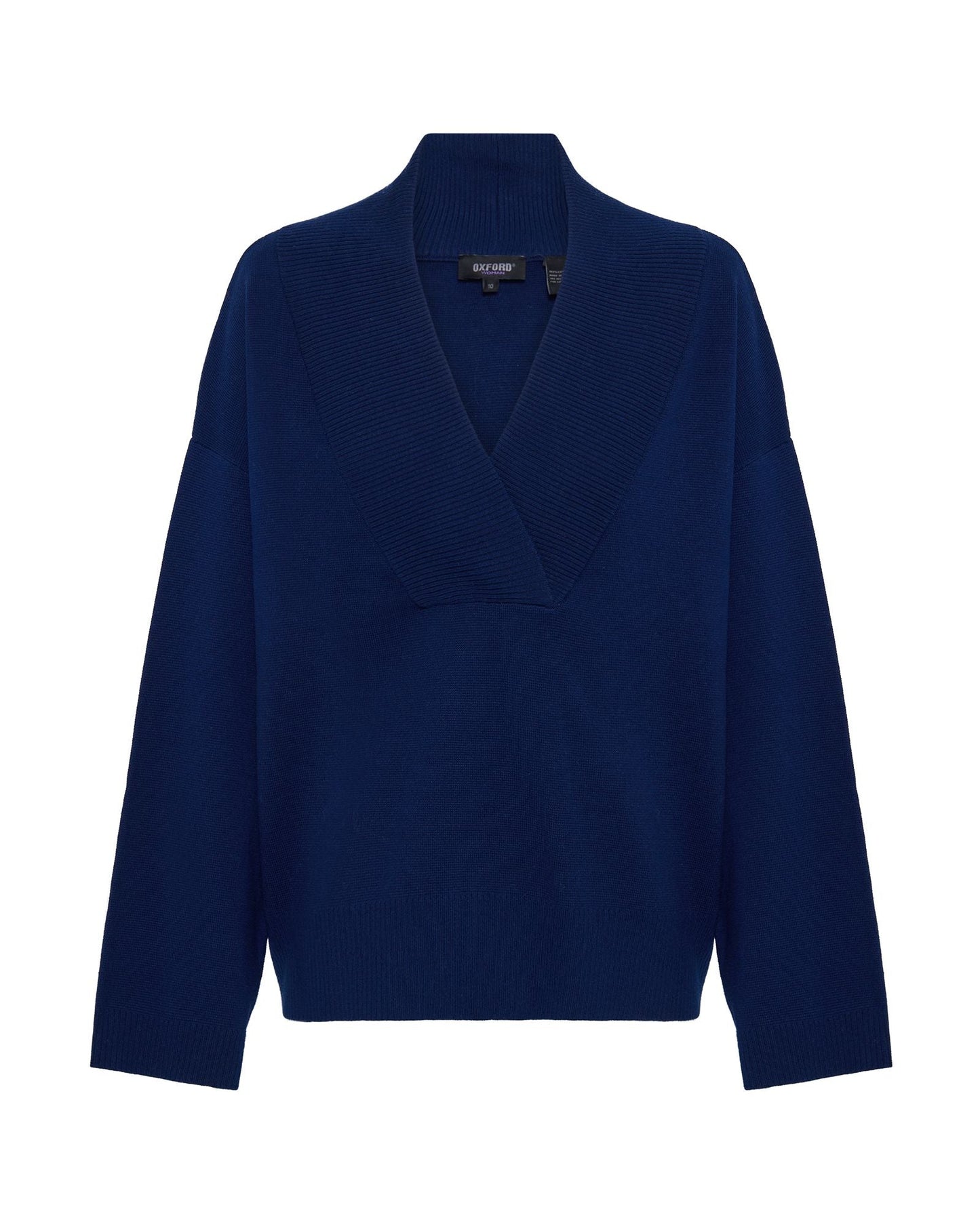 Pia Cotton V-Neck Knit