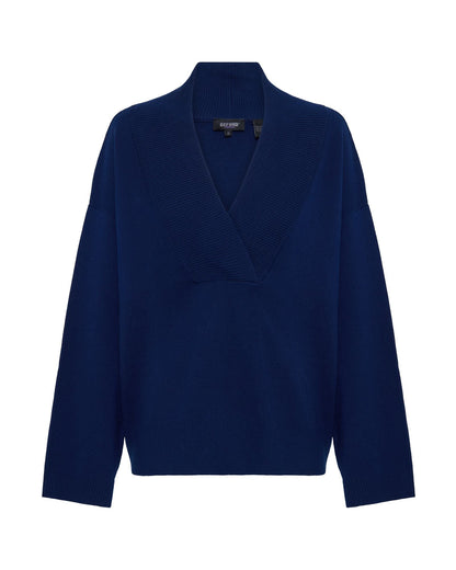 Pia Cotton V-Neck Knit