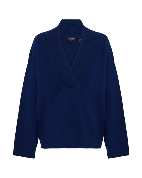 Pia Cotton V-Neck Knit