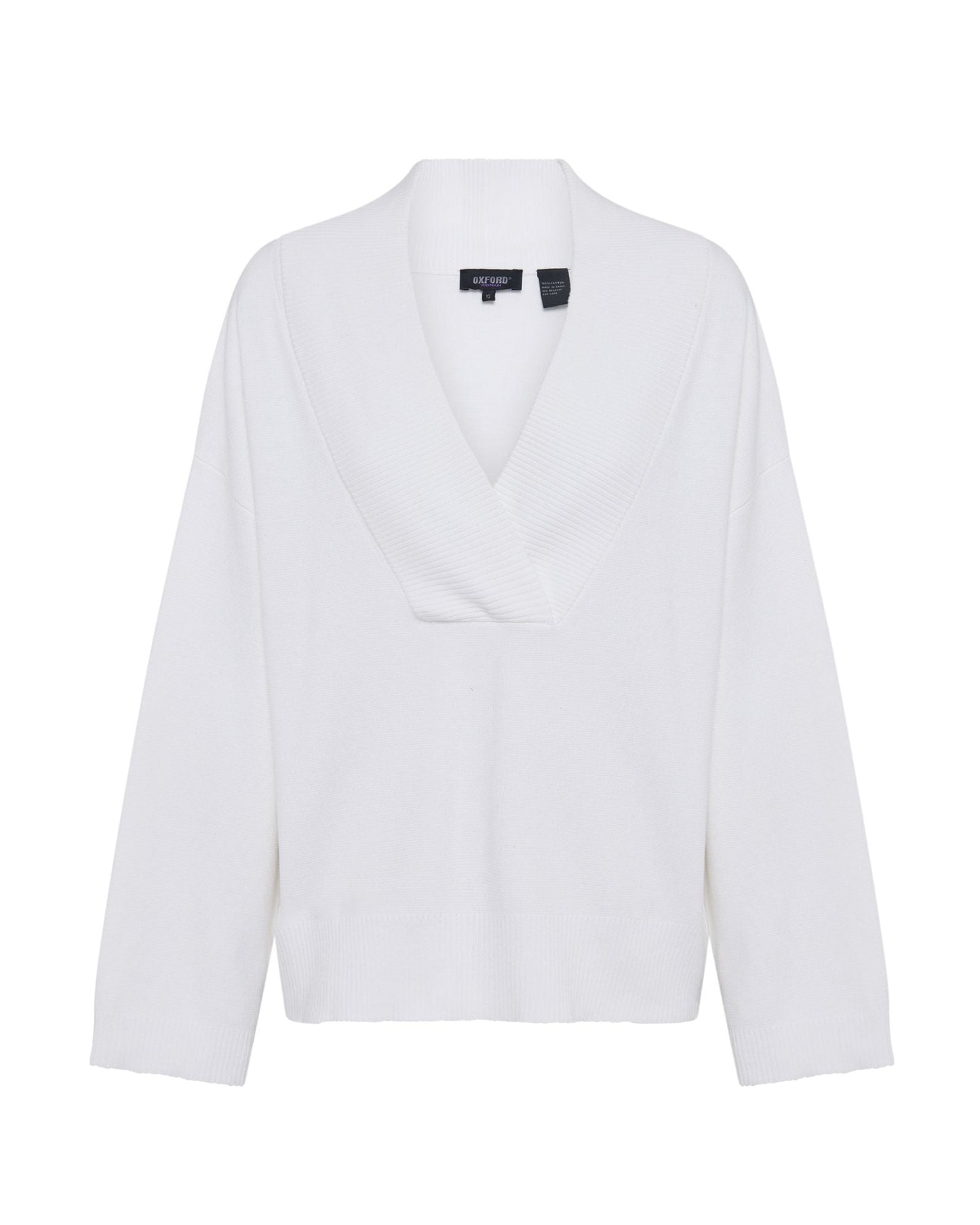 Pia Cotton V-Neck Knit