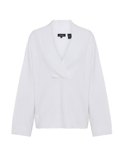 Pia Cotton V-Neck Knit