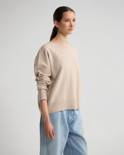 Lexie Cotton Crew Neck Knit